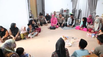 Jumat Berkah, Sentuhan Kasih Kapolres Aceh Tenggara Hangatkan Hati Anak Yatim Piatu