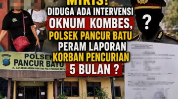iduga Intervensi Oknum Kombes, Polsek Pancur Batu Tidak Berani Periksa Mamak Maling Terlapor Kasus Dugaan Fitnah
